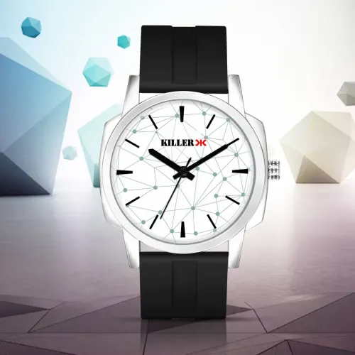 Image of KILLER  Big Dial Analog Watch - For Men KL-9414-WHITE