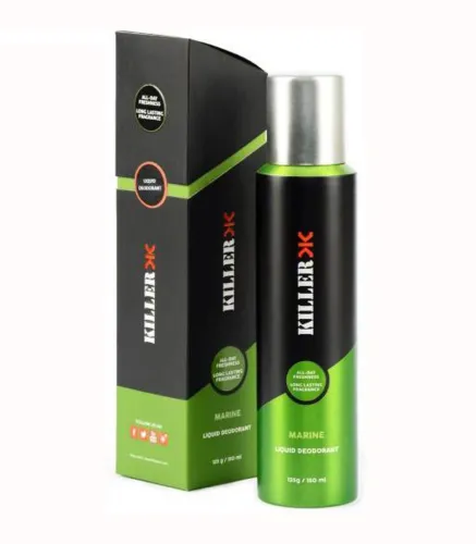 Image of KILLER Liquid Marine Deodorant Spray - For Men (150 ml)