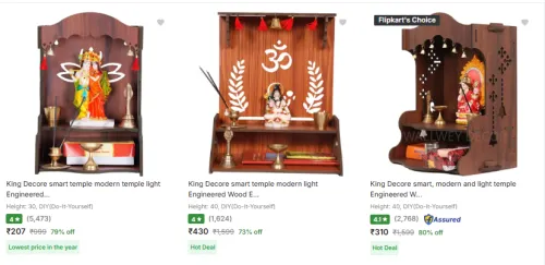 Image of King Decore Home Temple @ Up to 80% Discount
