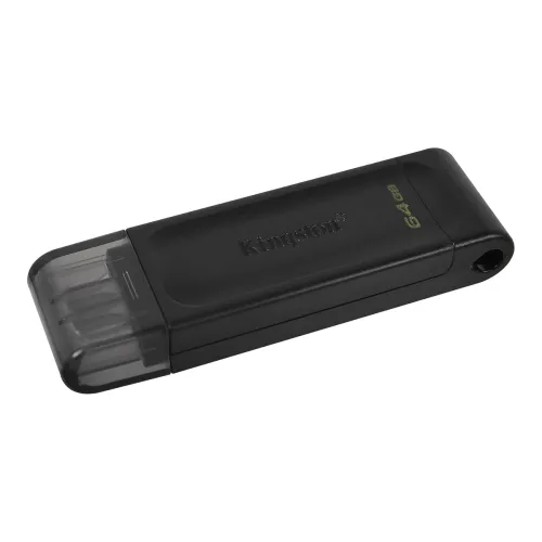 Image of Kingston DataTraveler 70 64GB flashdrive with USB