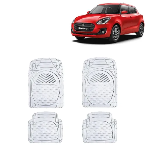 Image of KINGSWAY® Anti-Skid Rubber Car Floor Mat Maruti Suzuki Swift 4 Pcs