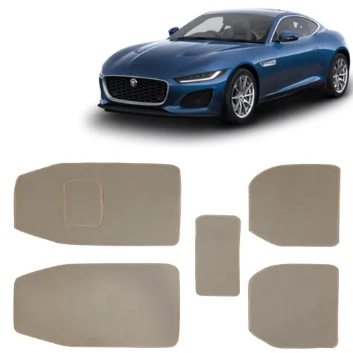 Image of Kingsway Carpet Style Universal Car Mats for Jaguar F Type