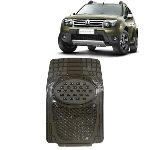Image of Kingsway Heavy Duty Car Tray Floor Foot Mats for Renault Duster 2012-14