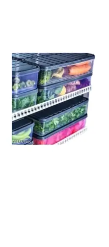Image of Kitchen Storage Container with Lid 1200ml