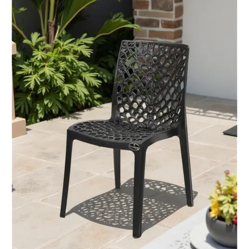 Image of KITHANIA Plastic Web Outdoor Chair 1pcs