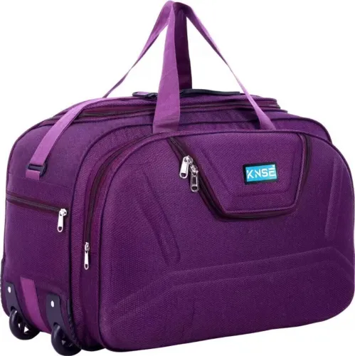Image of KNSE 65L Strolley Duffel Bag with Wheels