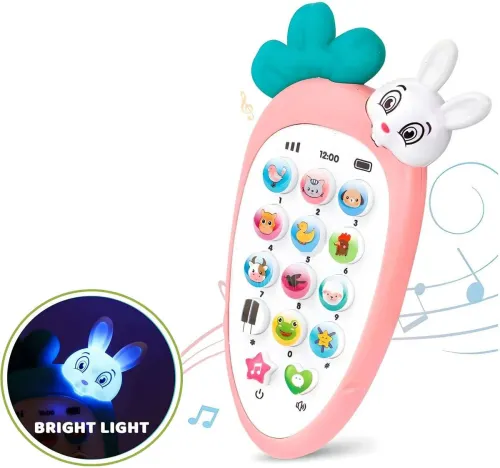 Image of KOBBET Rabbit Mobile Phone Toy Battery Operated