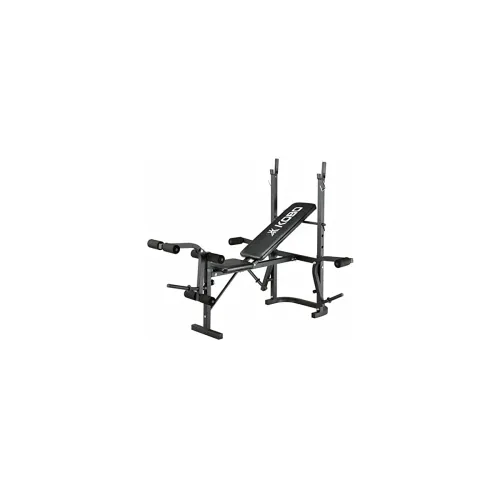 Image of Kobo Exercise Weight Lifting Imported Home Gym Foldable Multipurpose Flat Incline Fitness Bench, 180 Kg