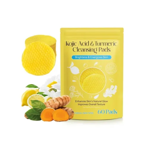 Image of Kojic Acid and Turmeric Cleansing Pads with Tracker (Pack of 1)