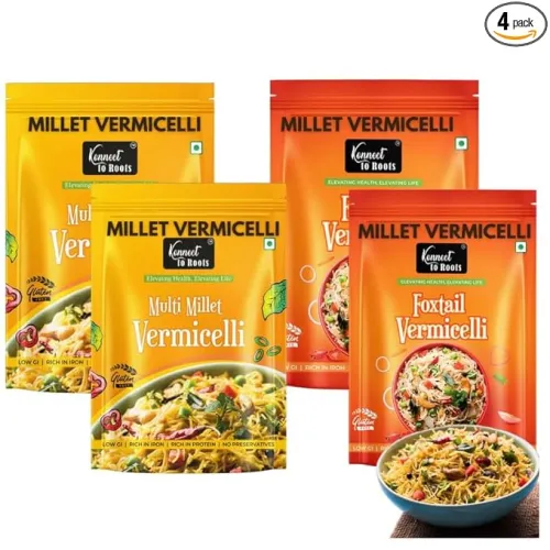 Image of Konnect To Roots Millet Vermicelli 800gms pack of 4
