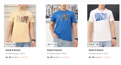 Image of Kook N Keech T-shirt at 99