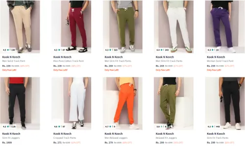 Image of Kook N Keech Trackpants starting @ ₹239