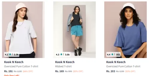 Image of Kook N Keech Women's Clothing Starting At @₹263