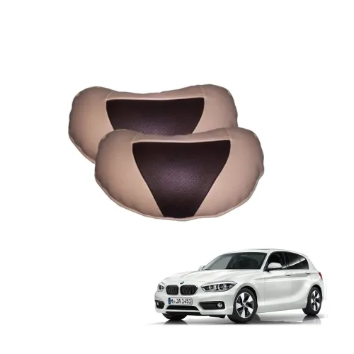 Image of Kozdiko Brown Beige Neck Rest Set