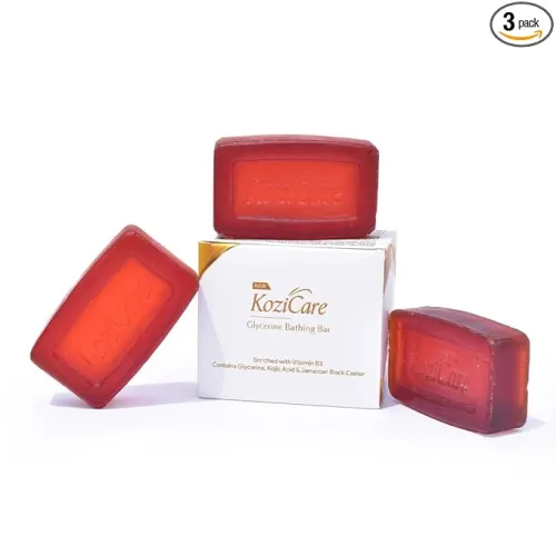Image of Kozicare Glycerin Soap | Kojic acid skin whitening soap - Pack of 3
