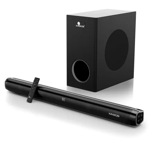 Image of Kratos 240W Soundbar with 2.1CH Wired Subwoofer