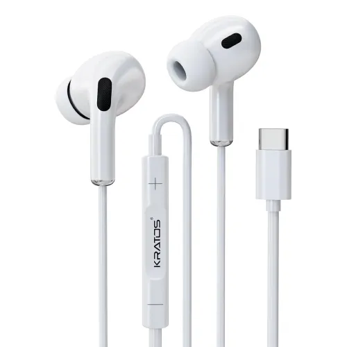 Image of Kratos Type C Wired In-Ear Headphones 
