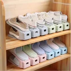 KSP HOME 12 piece Shoe Holder Plastic