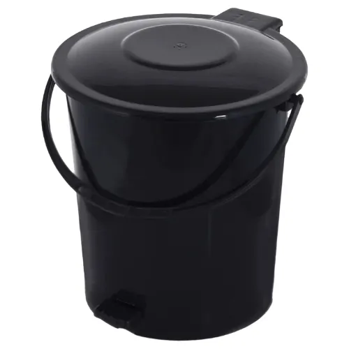 Image of Kuber Industries 10 Liter Plastic Pedal Dustbin