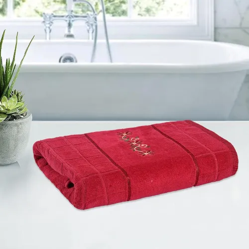 Image of Kuber Industries 144 GSM Cotton Bath Towel (30x60 Inch)