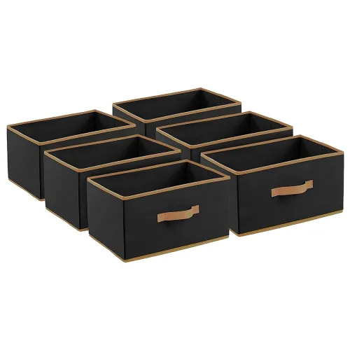 Image of Kuber Industries Foldable Boxes For Storage Pack6