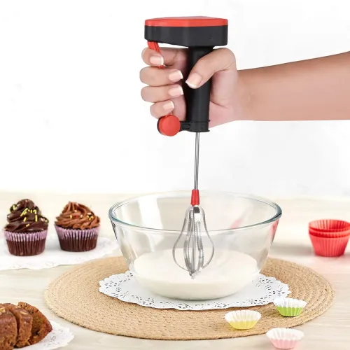Image of Kuber Industries Hand Blender with Steel Blades for Kitchen