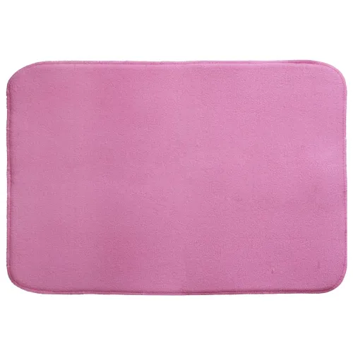 Image of Kuber Industries Microfiber Reversible Dish Drying Mat (Pink)