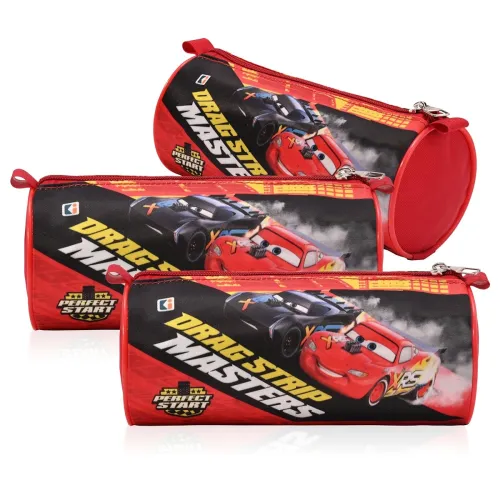 Image of Kuber Industries Pack of 3 Round Pencil Pouch