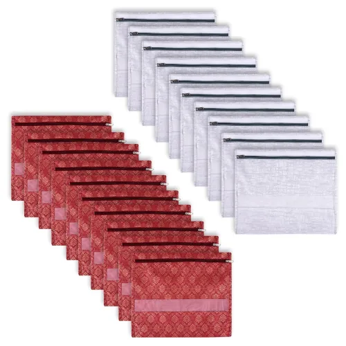 Image of Kuber Industries Pack of 20 Saree Bags for Storage