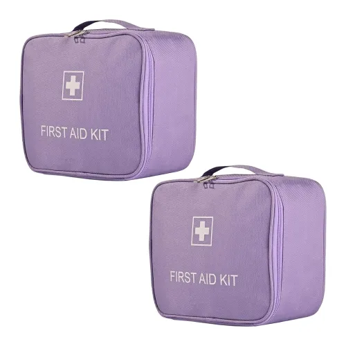 Image of Kuber Industries Pack of 2 Medicine Pouch for Travel