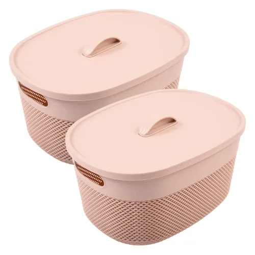 Image of Kuber Industries Unbreakable Medium Multipurpose Storage Baskets