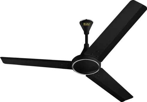 Image of KUHL Prima A 1200mm BLDC Ceiling Fan (Black, 5star)