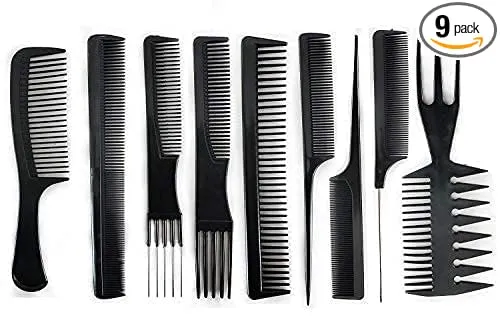 Image of KYNA Multifunctional Anti Static Hair Comb 9pcs