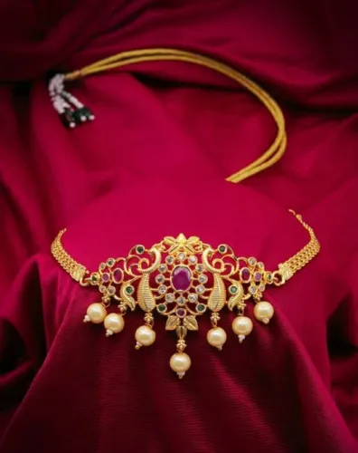 Image of Laforword Brass Gold-plated Gold Jewel Set