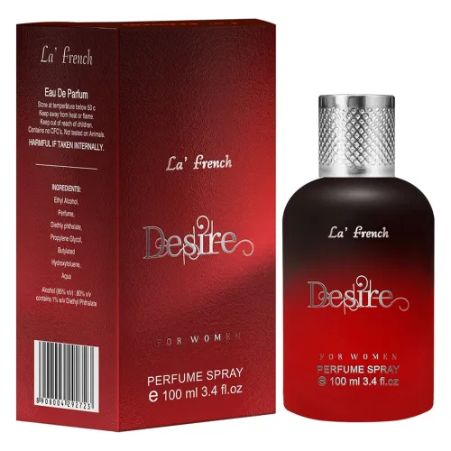 Image of La French Desire Eau de Parfum - 100ml Perfume for Women
