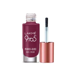 LAKMÉ 9To5 Primer + Gloss Glossy Finish Nail Colour