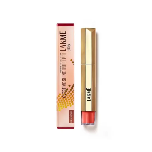 Image of Lakmé 9To5 Tinted Lip Oil (Brick Rouge, 5.3ml)