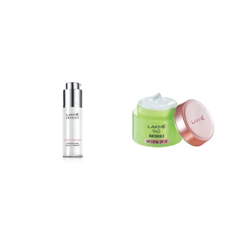 Image of Lakmé Absolute Radiance Serum 30ml & 9 to 5 Naturale Day Cream SPF 20 50g