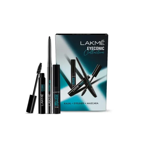Image of LAKMÉ Glossy Liquid Eyeconic Collection - Eye Regime Kit
