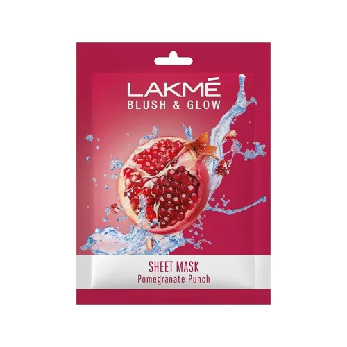 Image of LAKMÉ Pomegranate Sheet Mask, 25ml.
