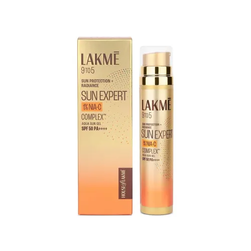 Image of LAKMÉ Sun Expert 1% Nia C water-light Sunscreen gel