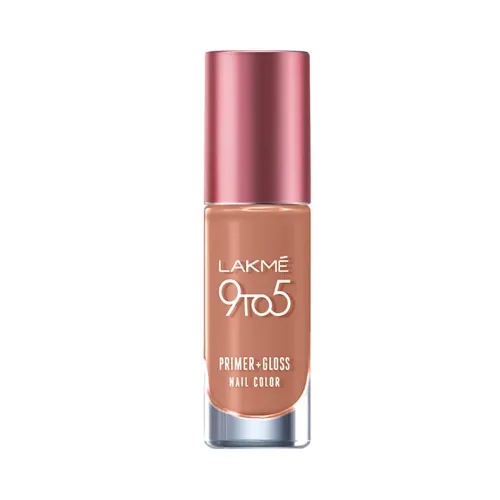 Image of Lakme 9 to 5 P+G Nail - Staycation Nude, 6 ml
