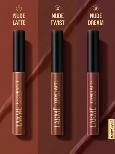 Image of Lakme Forever Matte Lipstick Trio