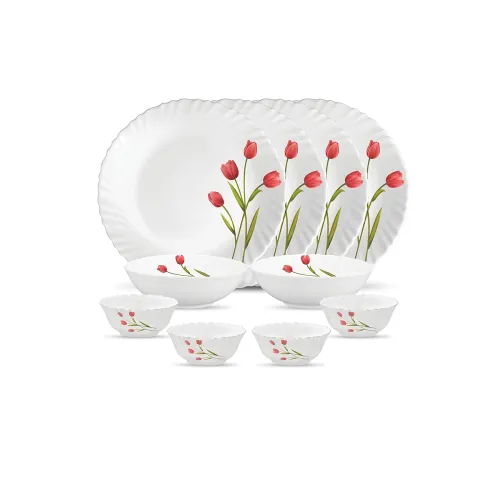 Image of La Opala Novo Collection Opal Dinner Set 10 pcs