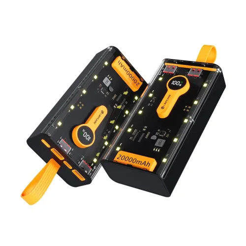 Image of LAPCARE Bolt Pro 20000Mah Transparent Power Bank