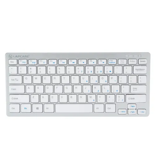 Image of LAPCARE D-lite Plus Wireless Keyboard - 2.4 GHz, 87 Keys, 8M Key Life, Multi-OS Compatible
