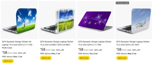 Image of Laptop Stickers From ₹58