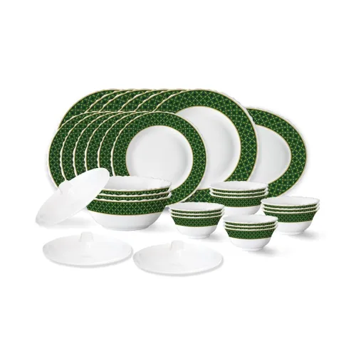 Image of Larah by Borosil 31 Pc Dinner Set