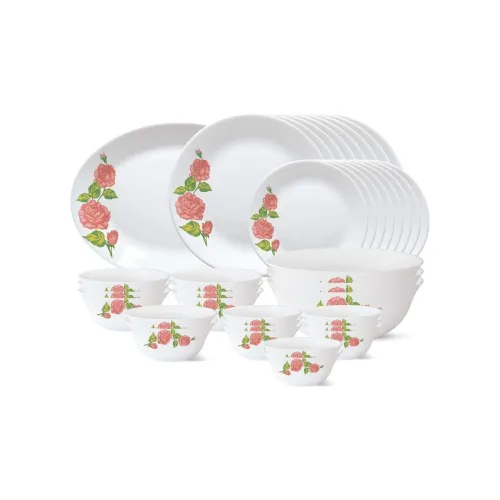 Image of Larah by Borosil Opalware Dinner Set (36 pieces)