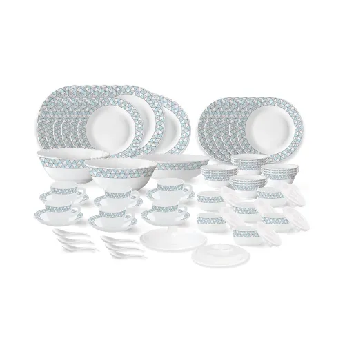 Image of Larah by Borosil Series Opalware Dinner Set